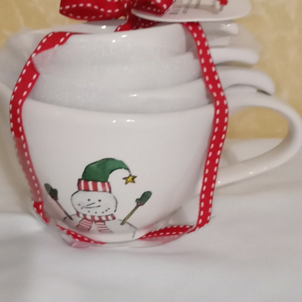 Rae Dunn Christmas Measuring cup set ⛄⛄⛄